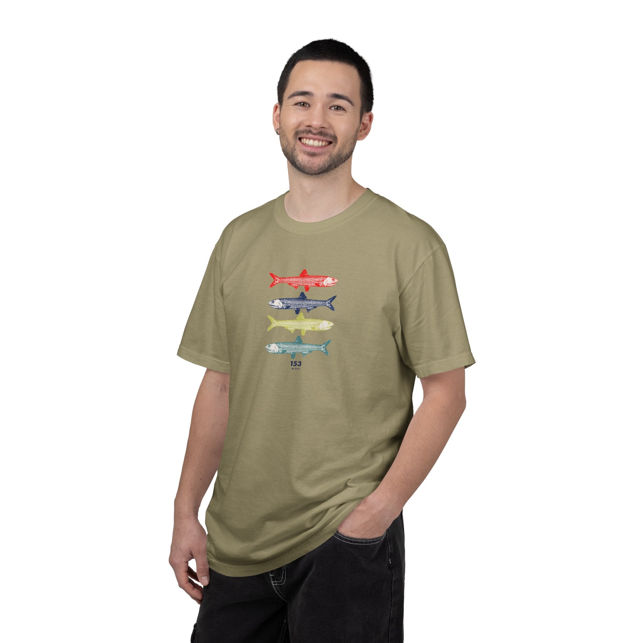 153 Abundance - Fish Graphic T-Shirt