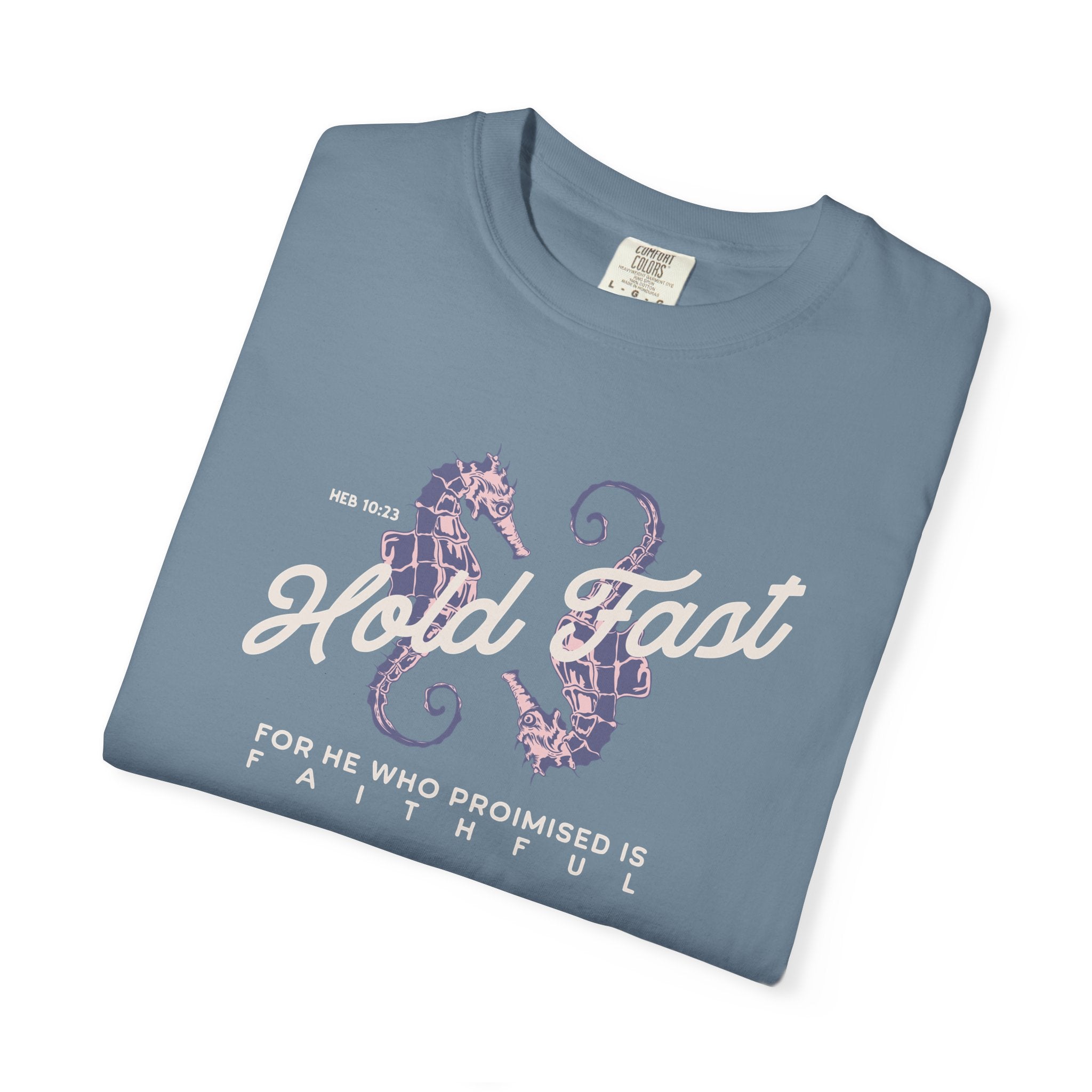 Hold Fast - Seahorse Graphic T-Shirt