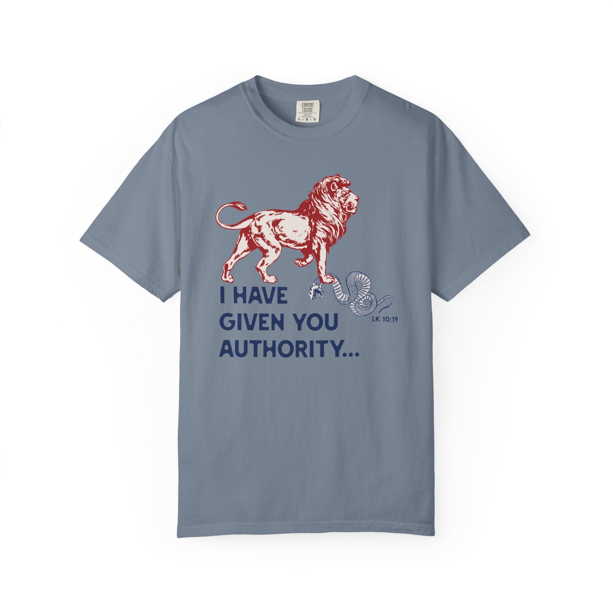 I Have Given You Authority - Lion & Snake T-Shirt