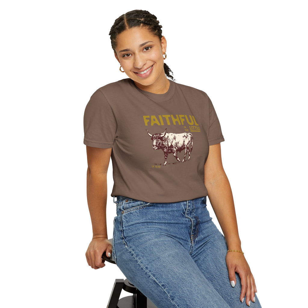 Faithful in the Little - Ox T-Shirt