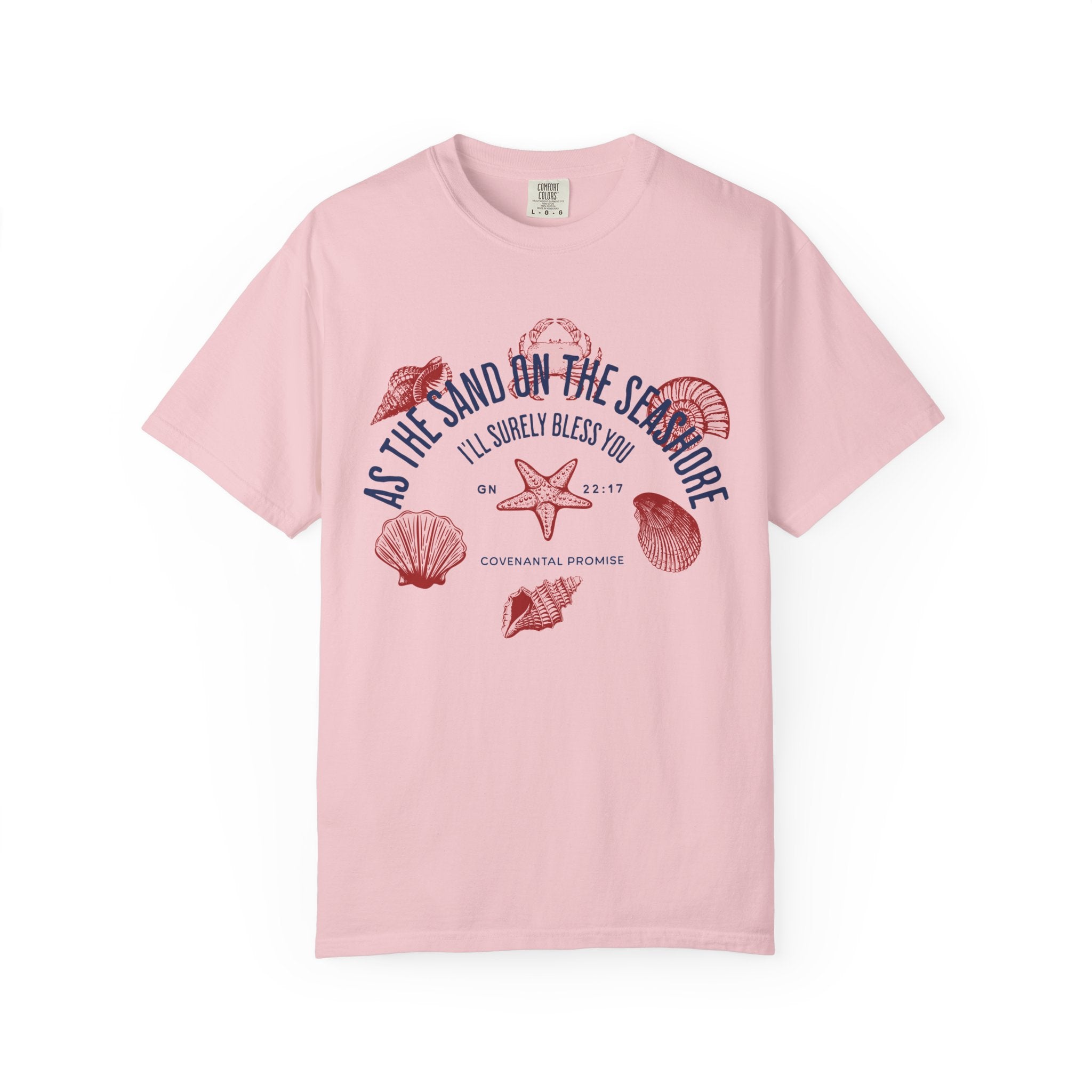As the Sand on the Seashore - Sea Shells Graphic Tee