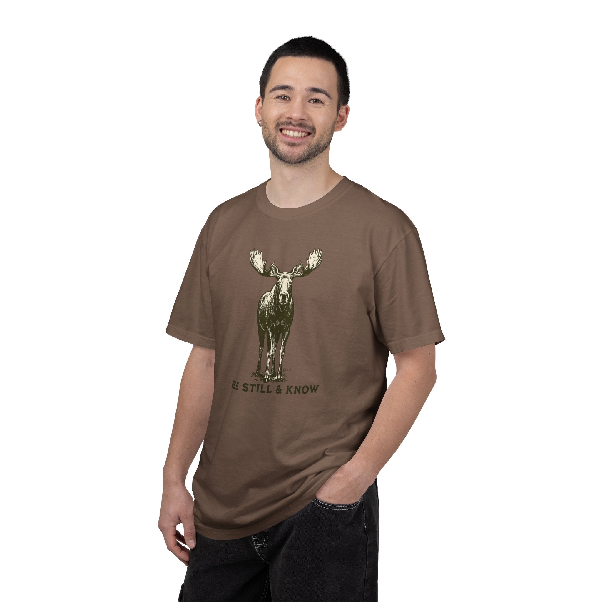 Be Still & Know Moose Graphic T-Shirt