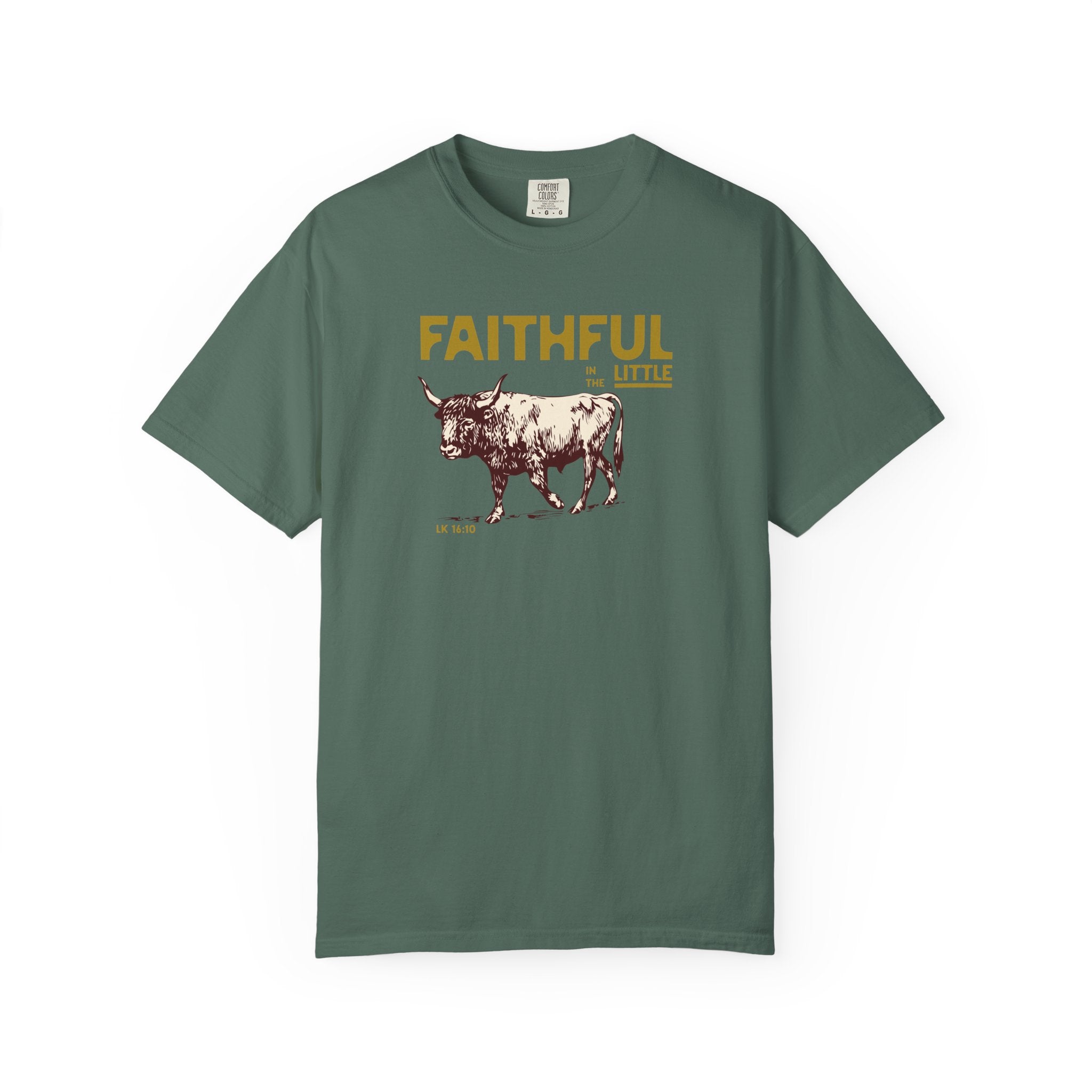Faithful in the Little - Ox T-Shirt