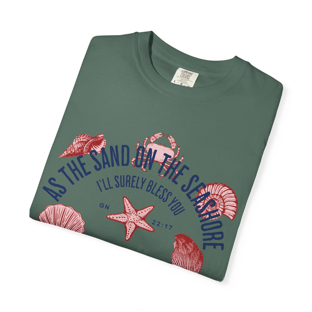As the Sand on the Seashore - Sea Shells Graphic Tee