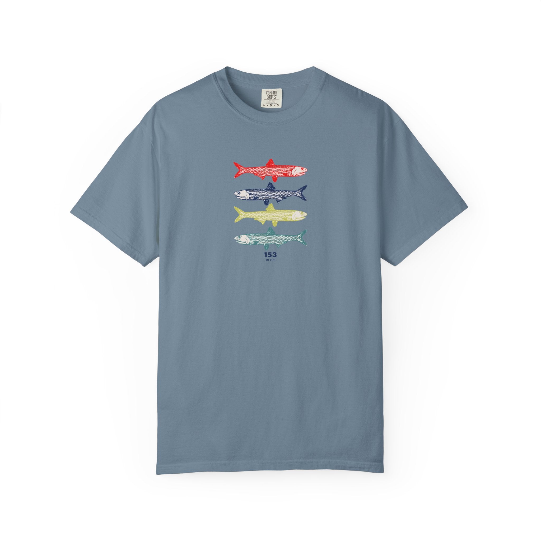 153 Abundance - Fish Graphic T-Shirt