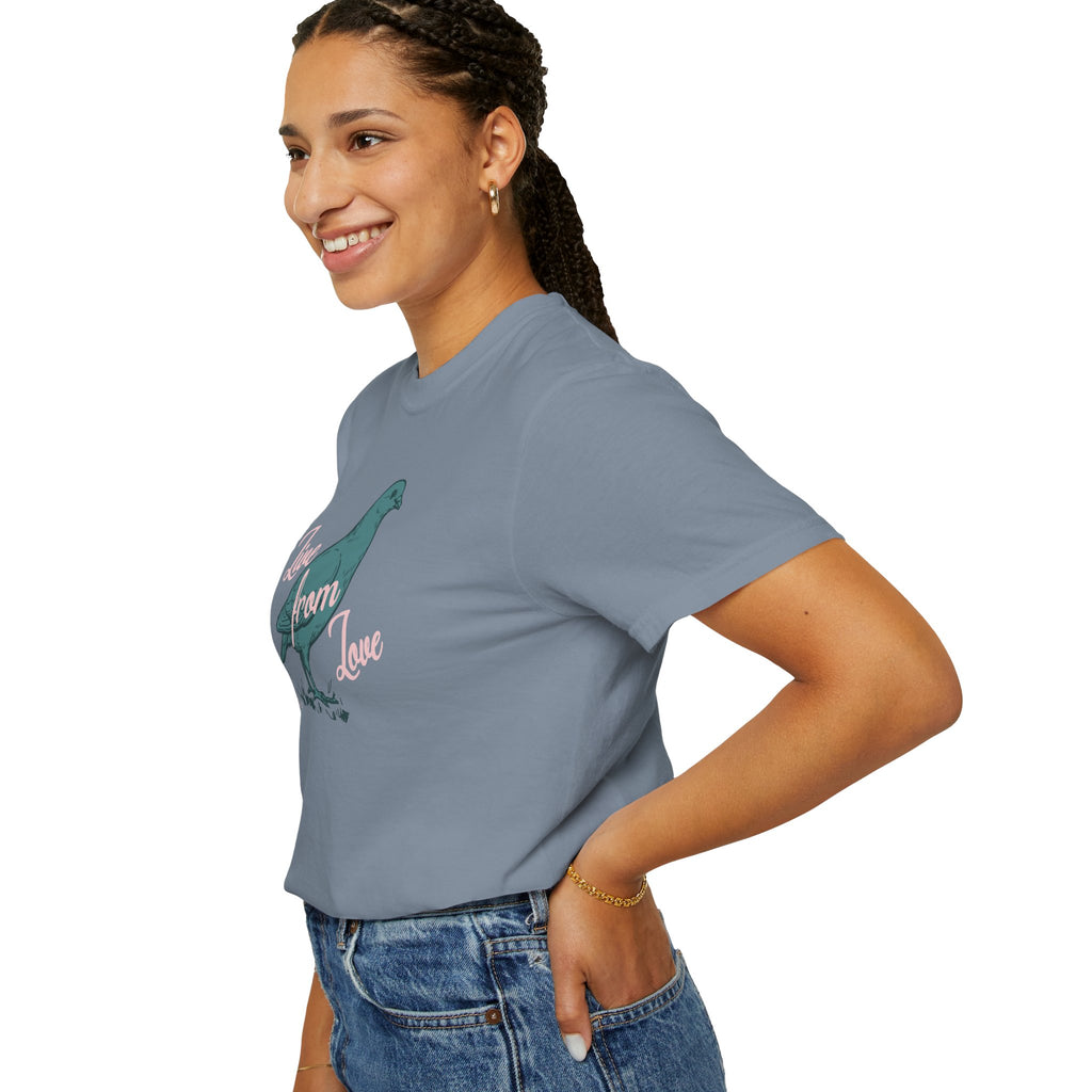 Live From Love - Dove Graphic Tee (Blue)