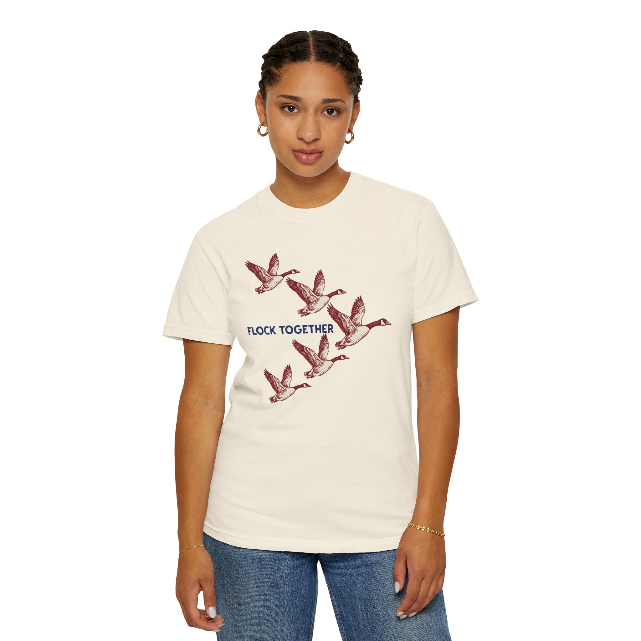 Flock Together - Geese Graphic T-Shirt
