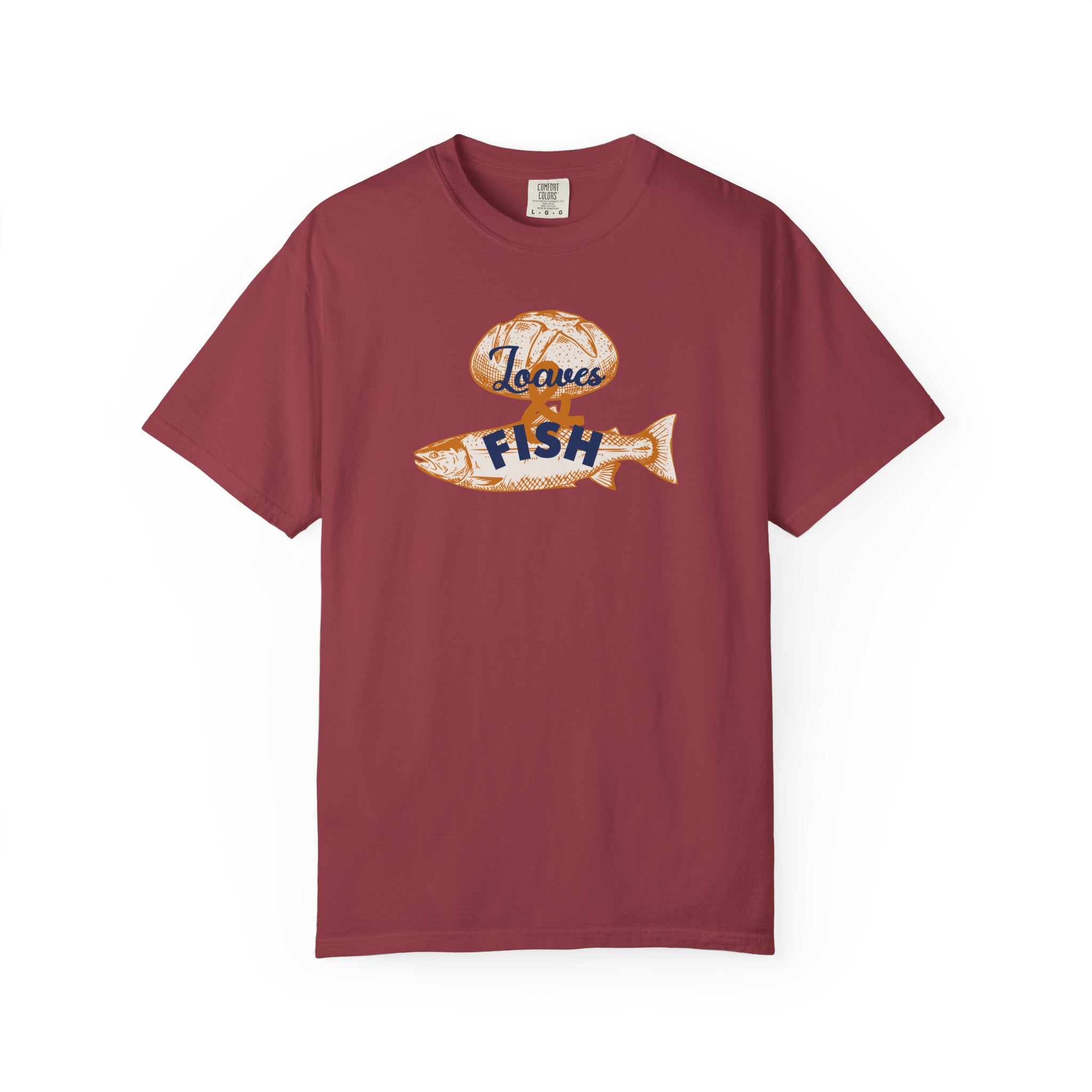 Loaves and Fish Miracle T-Shirt - Jesus Multiplication Faith Tee