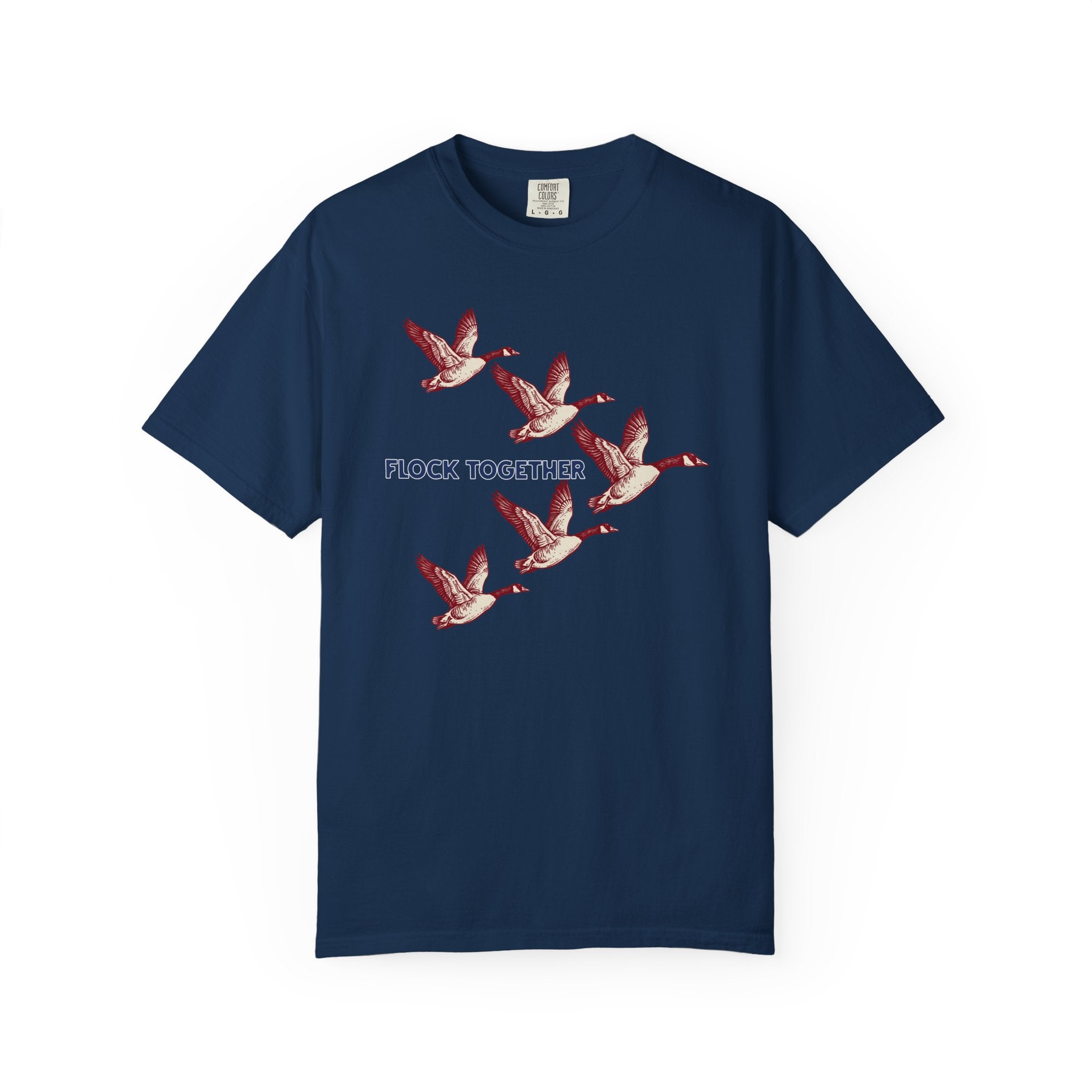 Flock Together - Geese Graphic T-Shirt