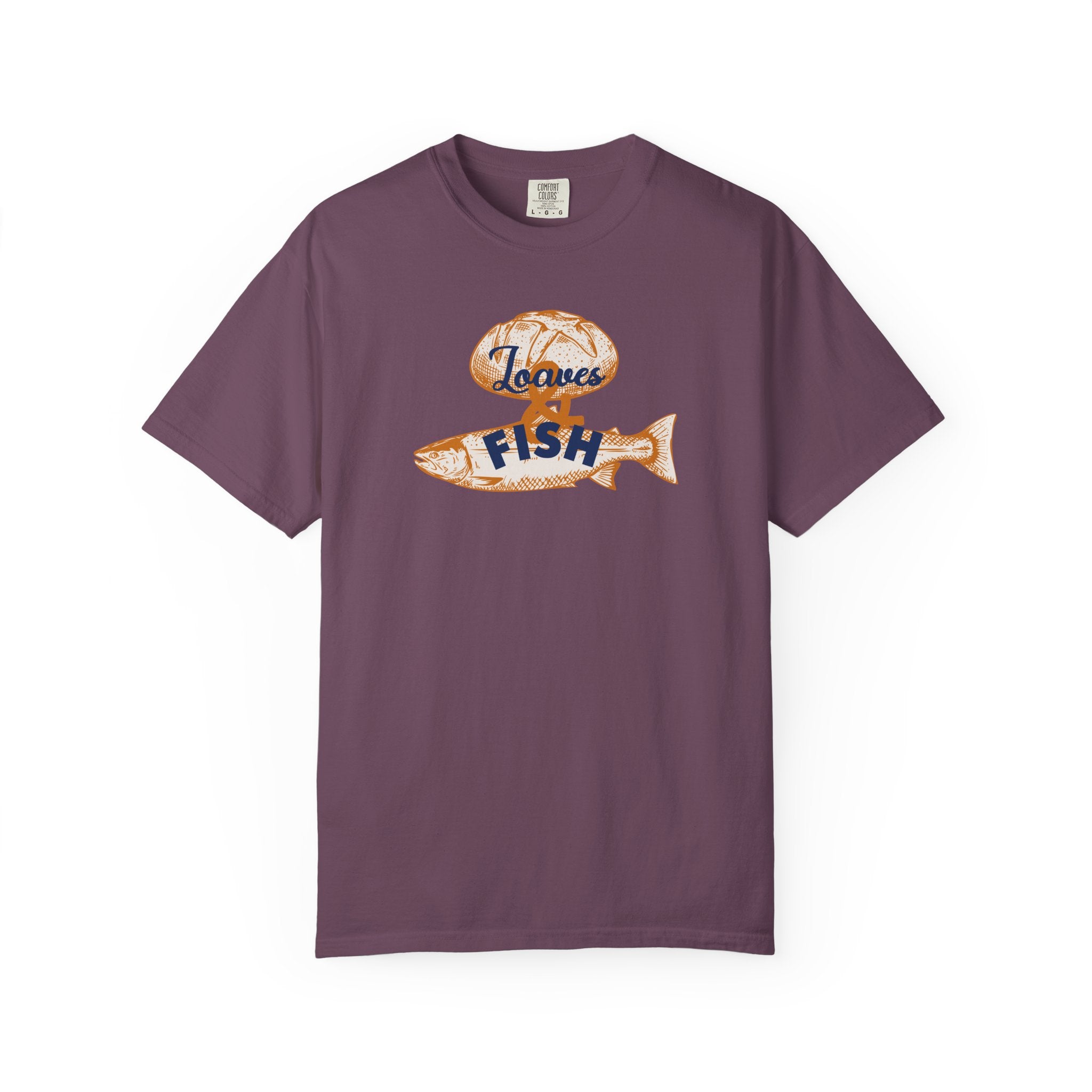 Loaves and Fish Miracle T-Shirt - Jesus Multiplication Faith Tee