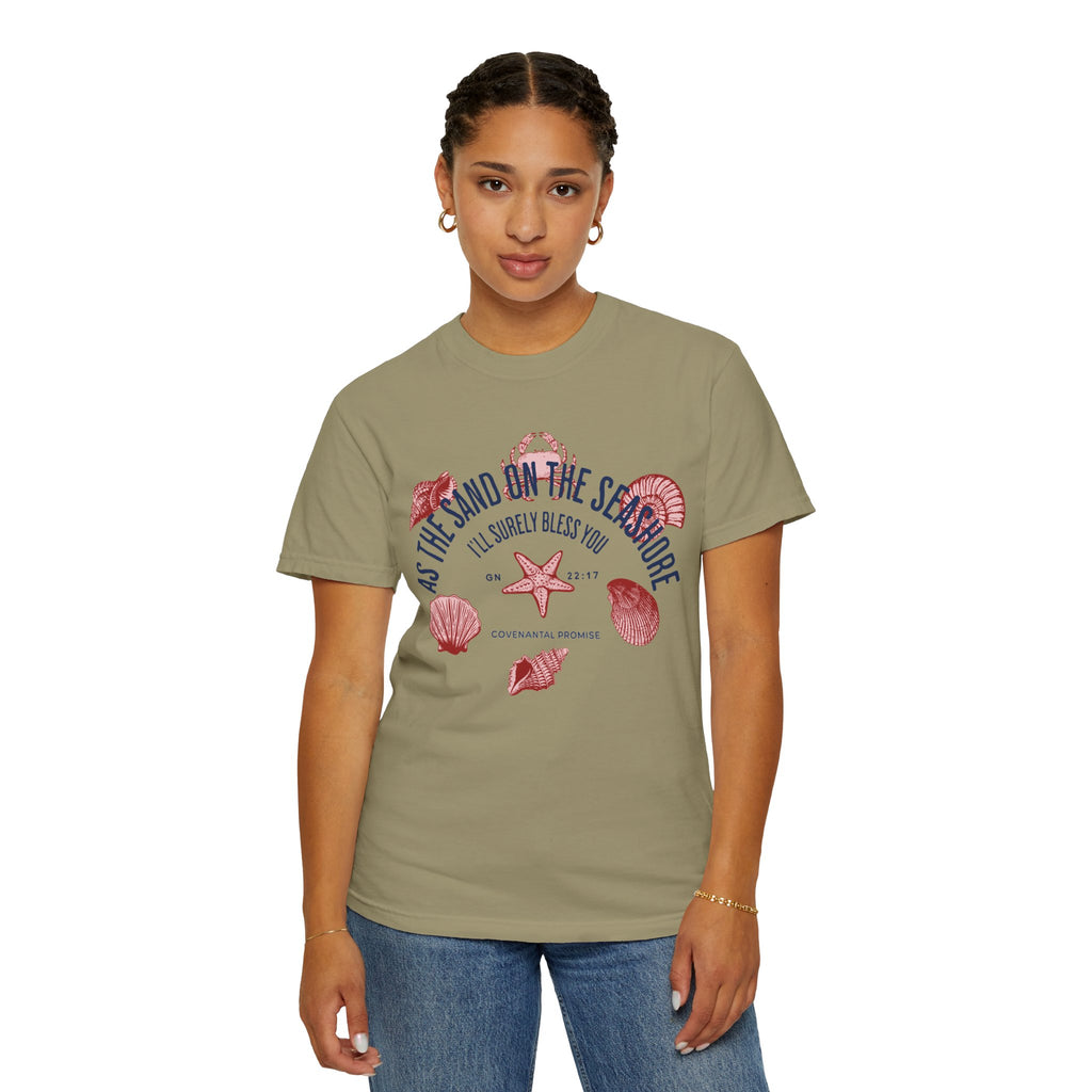 As the Sand on the Seashore - Sea Shells Graphic Tee