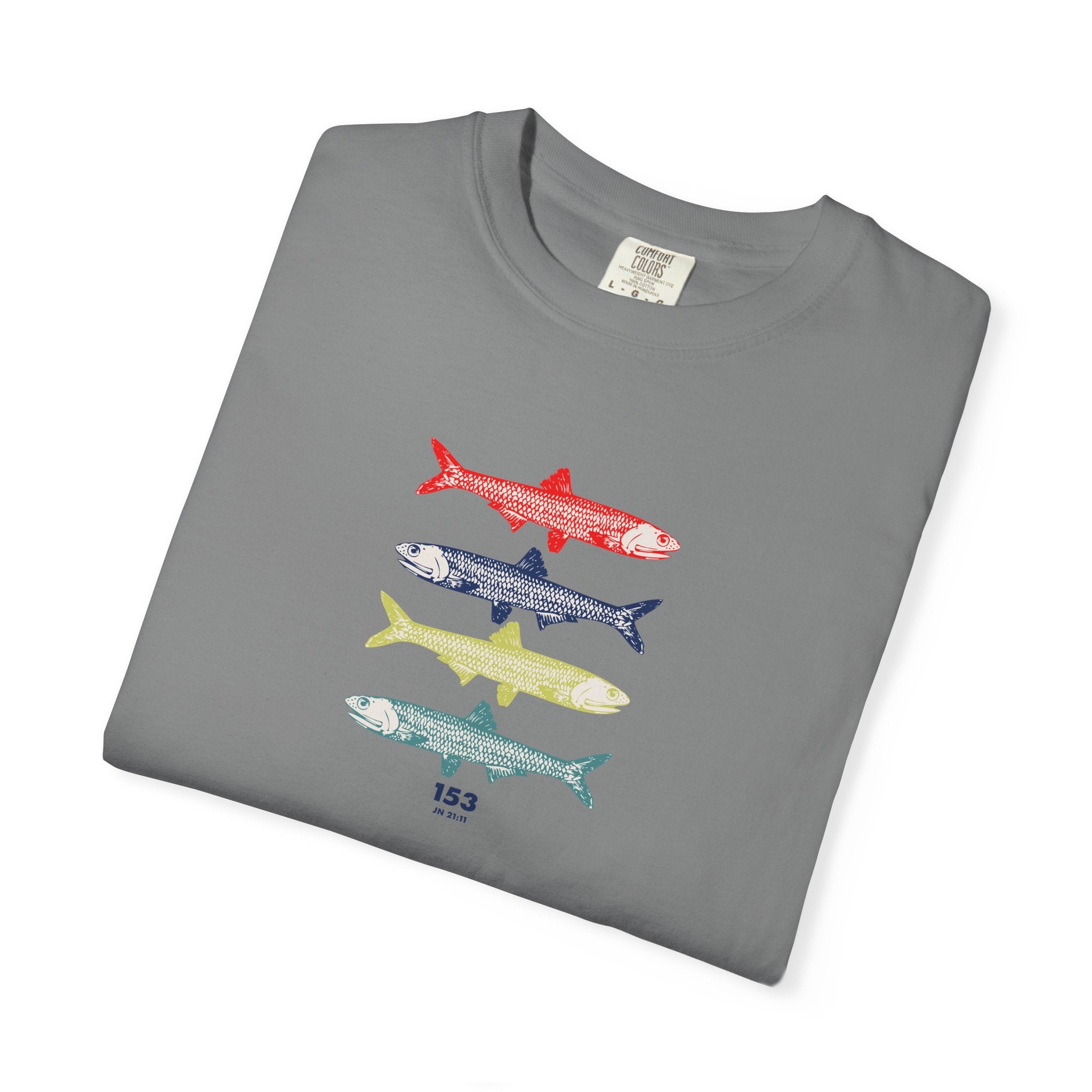 153 Abundance - Fish Graphic T-Shirt